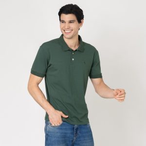 Camisa Gola Polo Cotton Premium - Verde