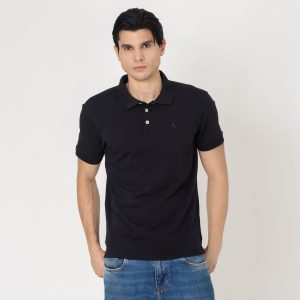 Camisa Gola Polo Cotton Premium - Preto